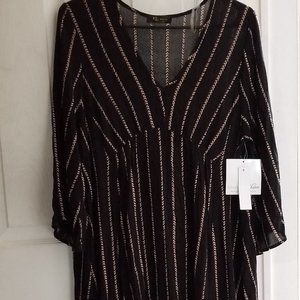 Southern Charm Size M Black Blouse